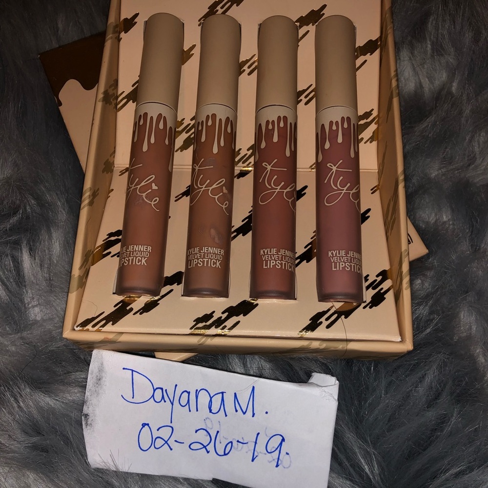 Kylie Cosmetics Send me more nudes lipsticks